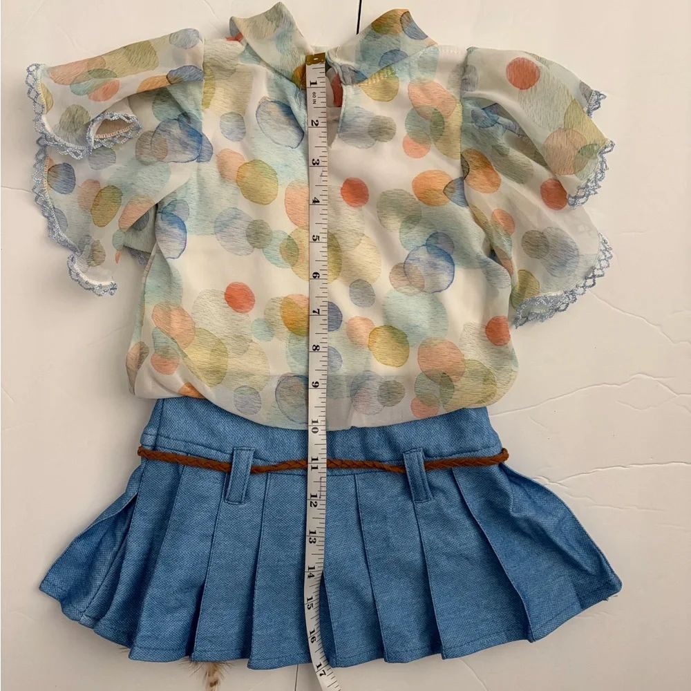 Colorful Polka Dress‎